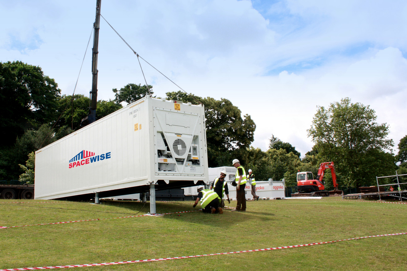 40ft Portable Cold Storage Hire